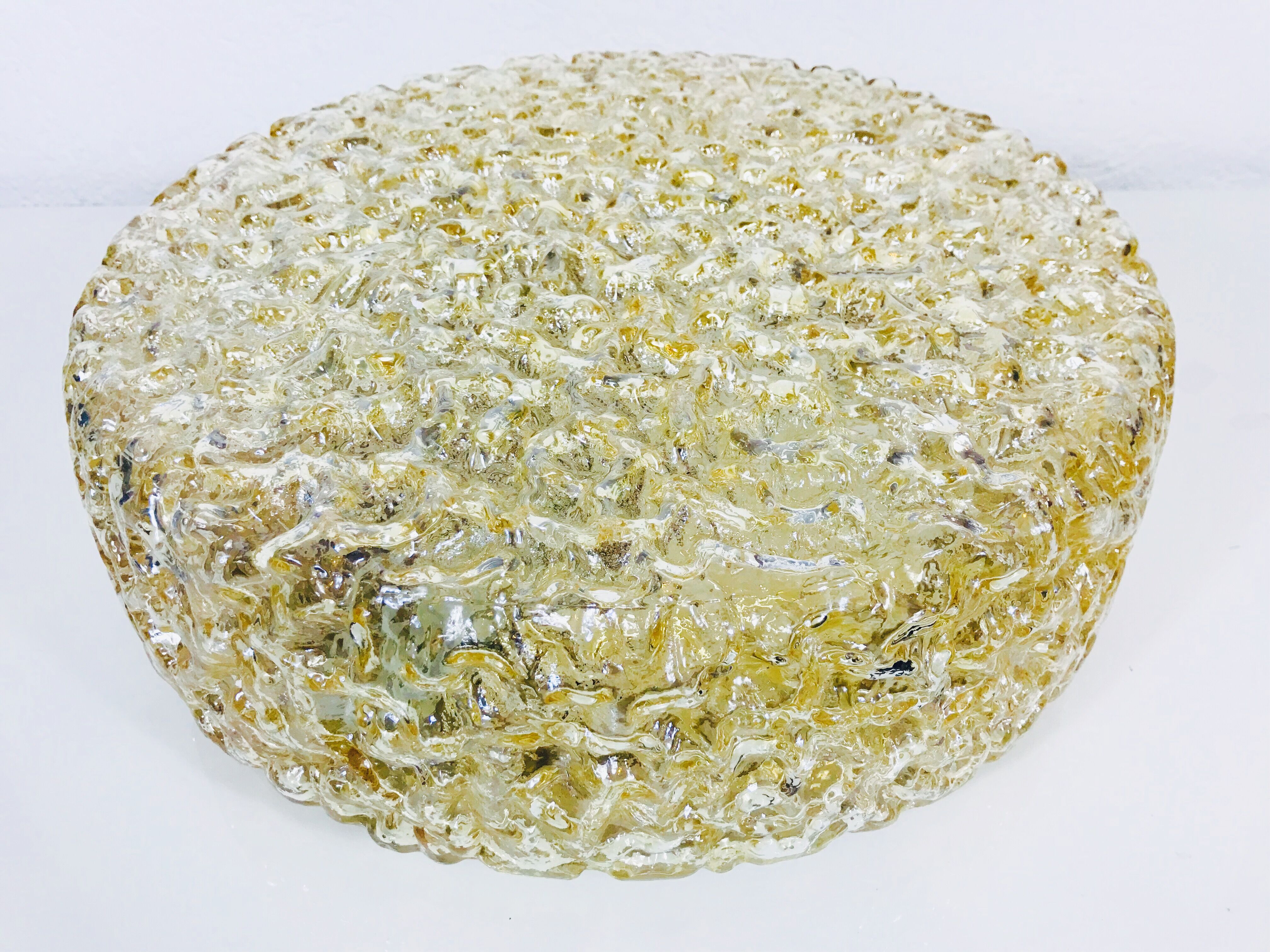 Circular wall lamp Limburg years 1960