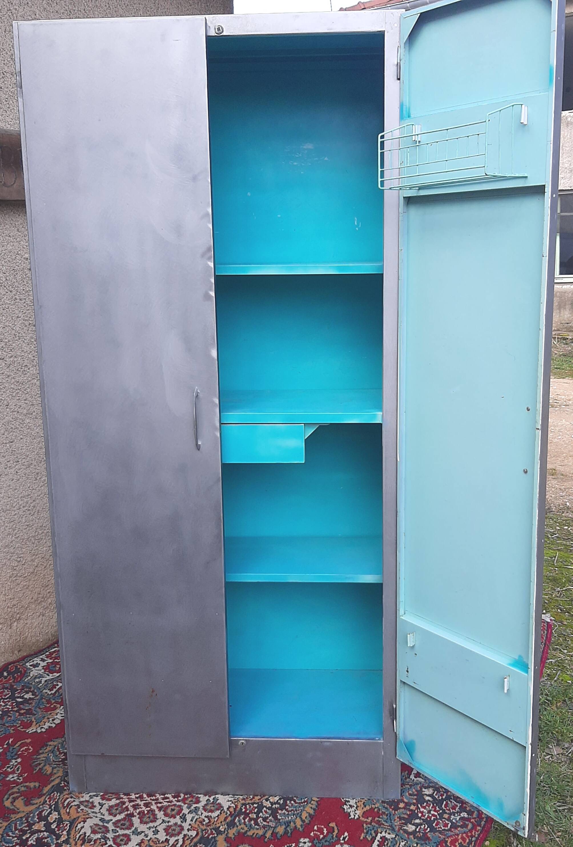 Metal kitchen cabinet