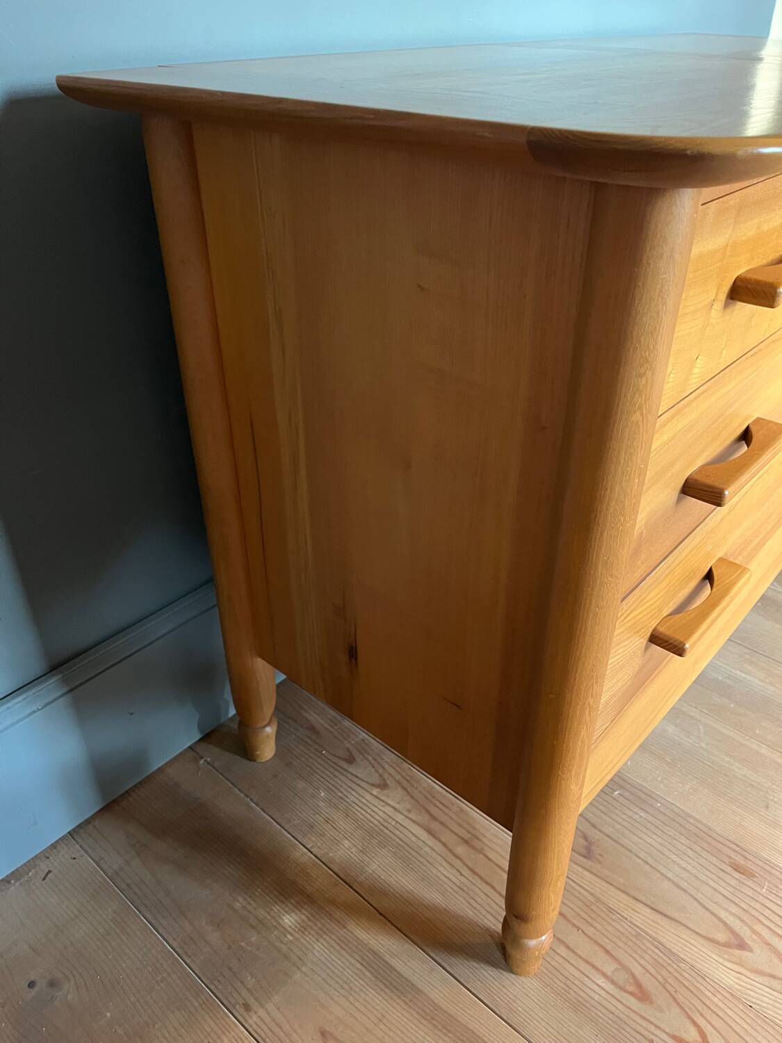 Regain chest of drawers in elm maison regain 70s/89s