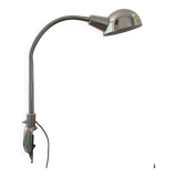 60s industrial style chrome desk lamp