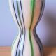 Vase diabolo en céramique émaillée, 1960.