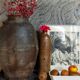 XXL traditional pottery old 19th century folk art 42 cm