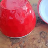 Vintage strawberry ice bucket