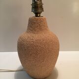 Stoneware lamp foot "herbarium" or "Guarrigue"