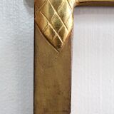 Miroir en bois doré, style Louis XVl, début XXe