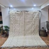 Handmade wool Berber rug 300X200 cm