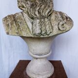 Bust of Minerva in reconstituted stone