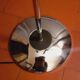 Floor lamp, reading light with two spots from the 70s in chromed metal and brushed aluminum