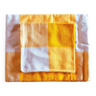 Nappe rectangulaire et serviettes à carreaux 60s