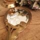 Golden mirror