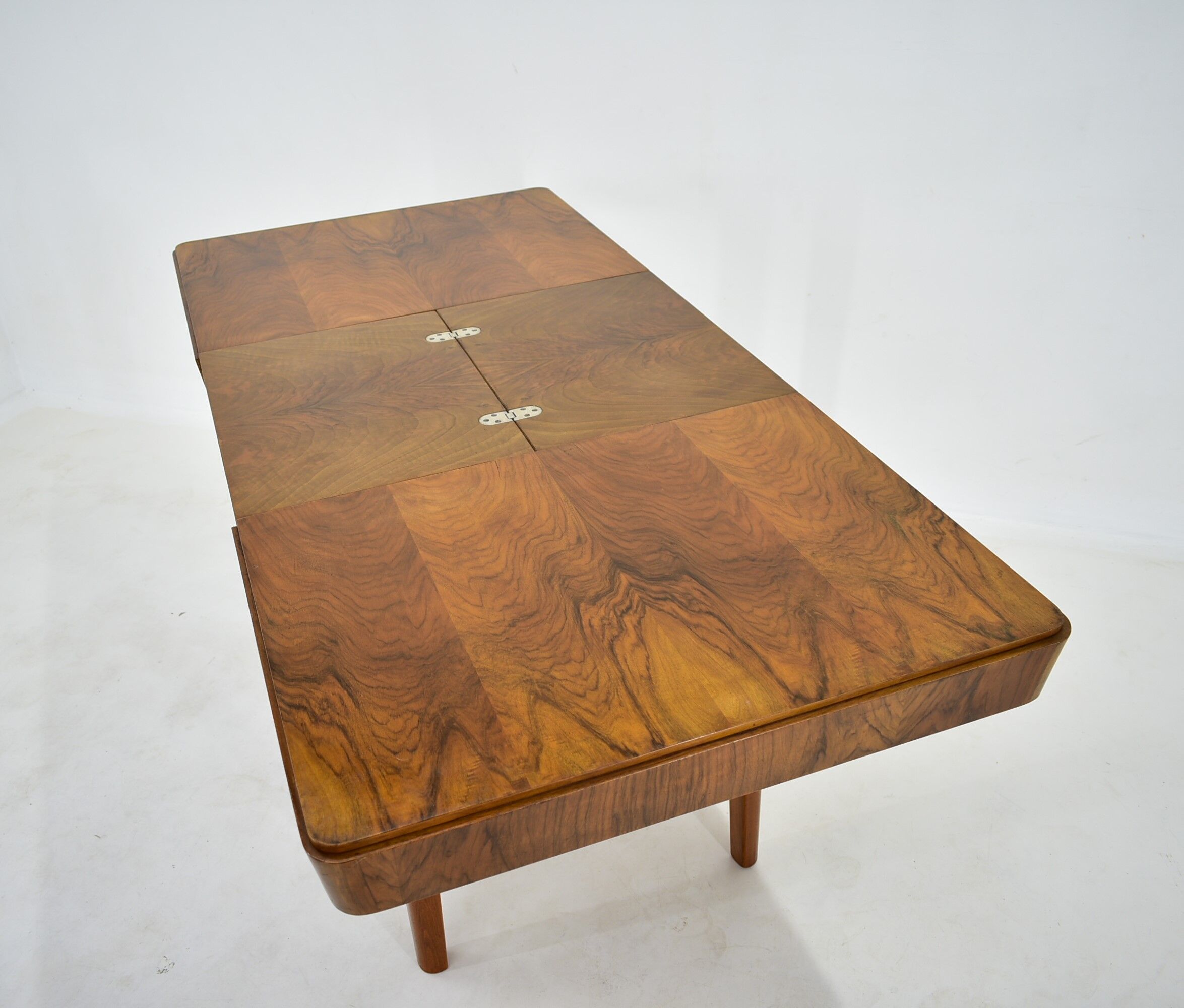 Table à manger extensible Jindřich Halabala pour UP Zavody, années 1950
