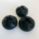 Set of 3 Danish cast iron candle holders by Christer Holmgren.
