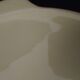 Pie dish in Salins earthenware model Rose Eric diam 30 cm