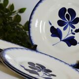 10 assiettes à dessert Salins-Les-Bains