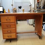Vintage wooden desk - 60s/70s