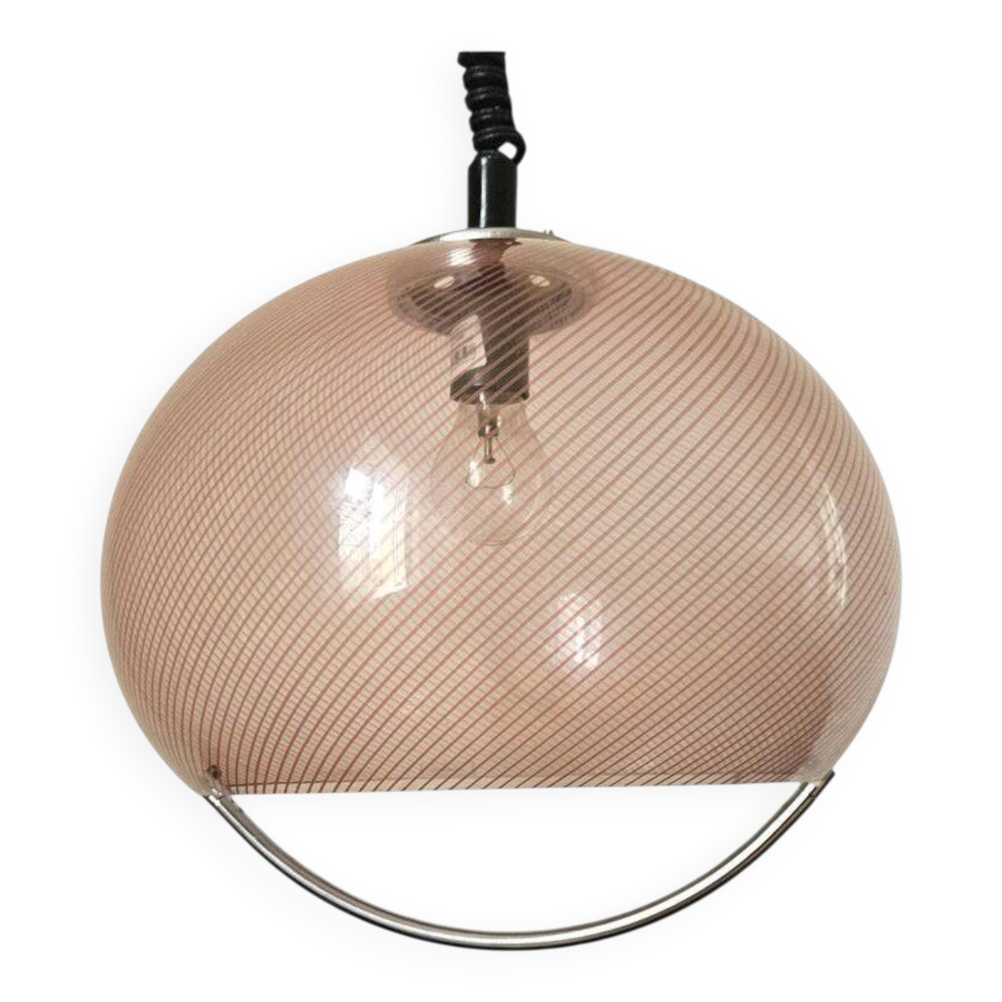 Midcentury Pendant Meblo, designed by Harvey Guzzini, Italy, 1970s