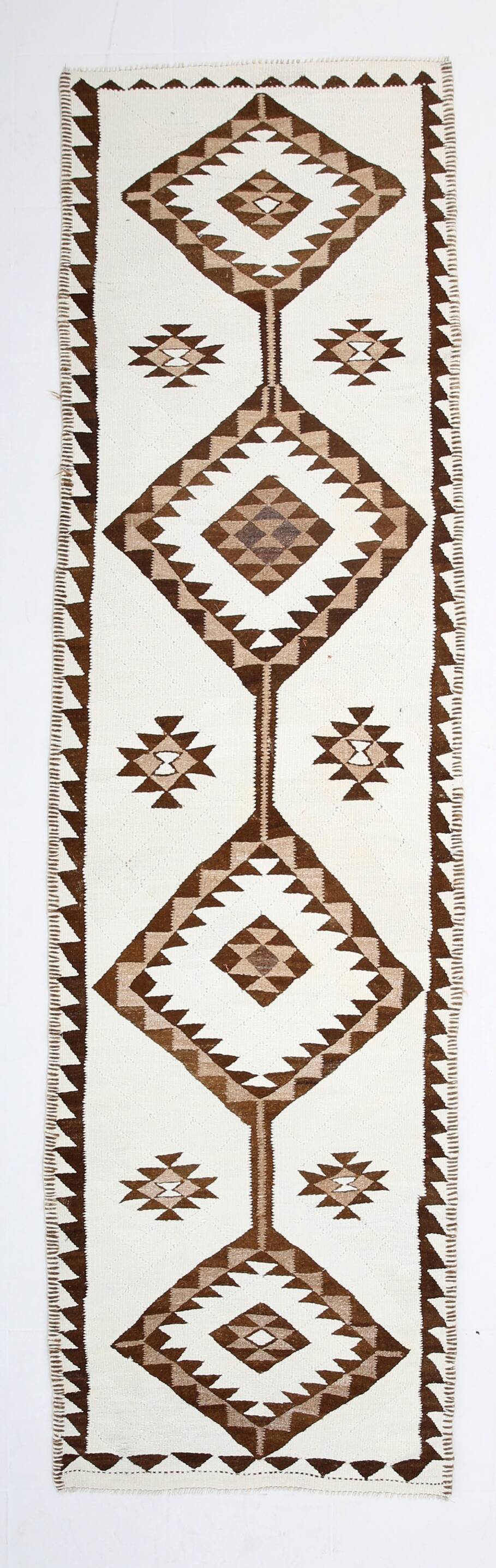 102x357Cm Long Wide Tribal Kilim Runner