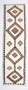 Tapis Kilim tribal long et large 102 x 357 cm