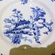 Flat compote dish on pedestal Gien Chardons 260606