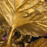 Brass candleholder art deco, 1930