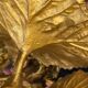 Brass candleholder art deco, 1930