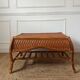 Bamboo and rattan coffee table