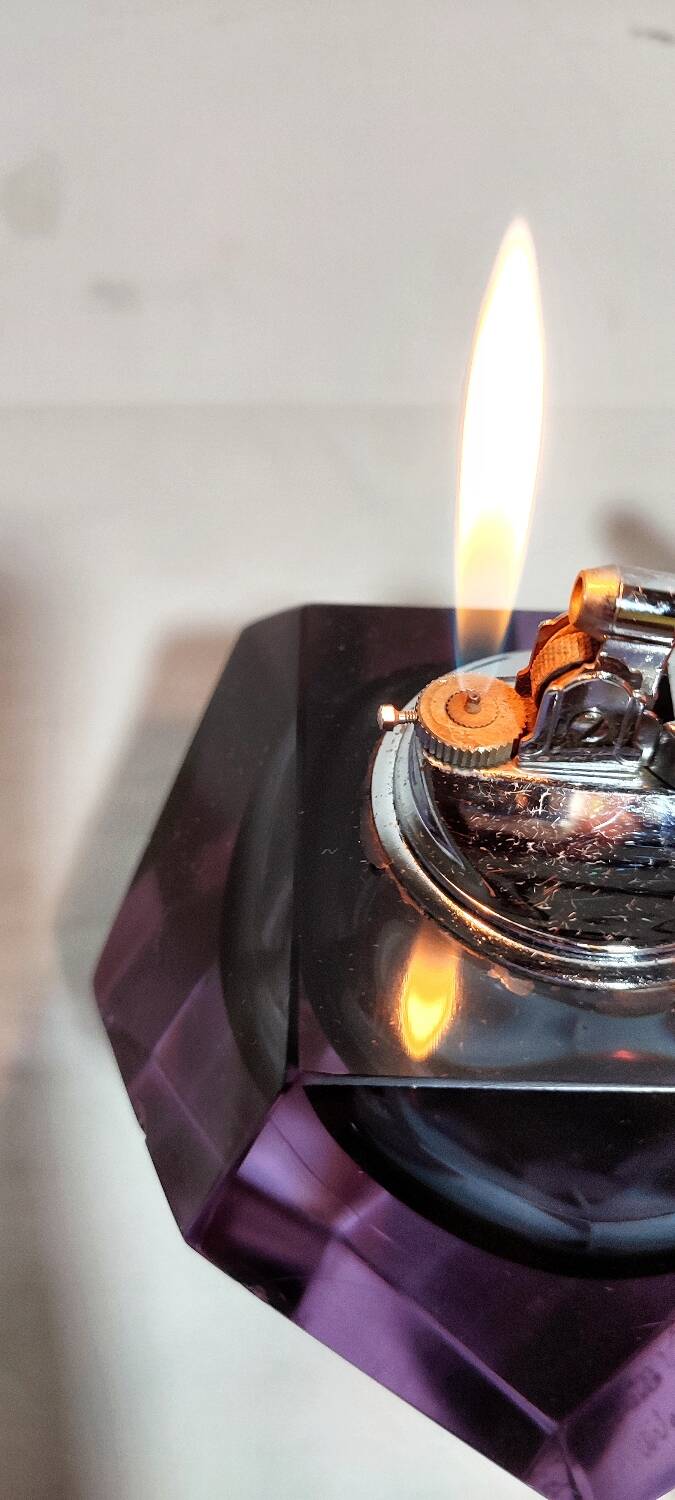 Cendrier en cristal de Murano, Italie, années 1970