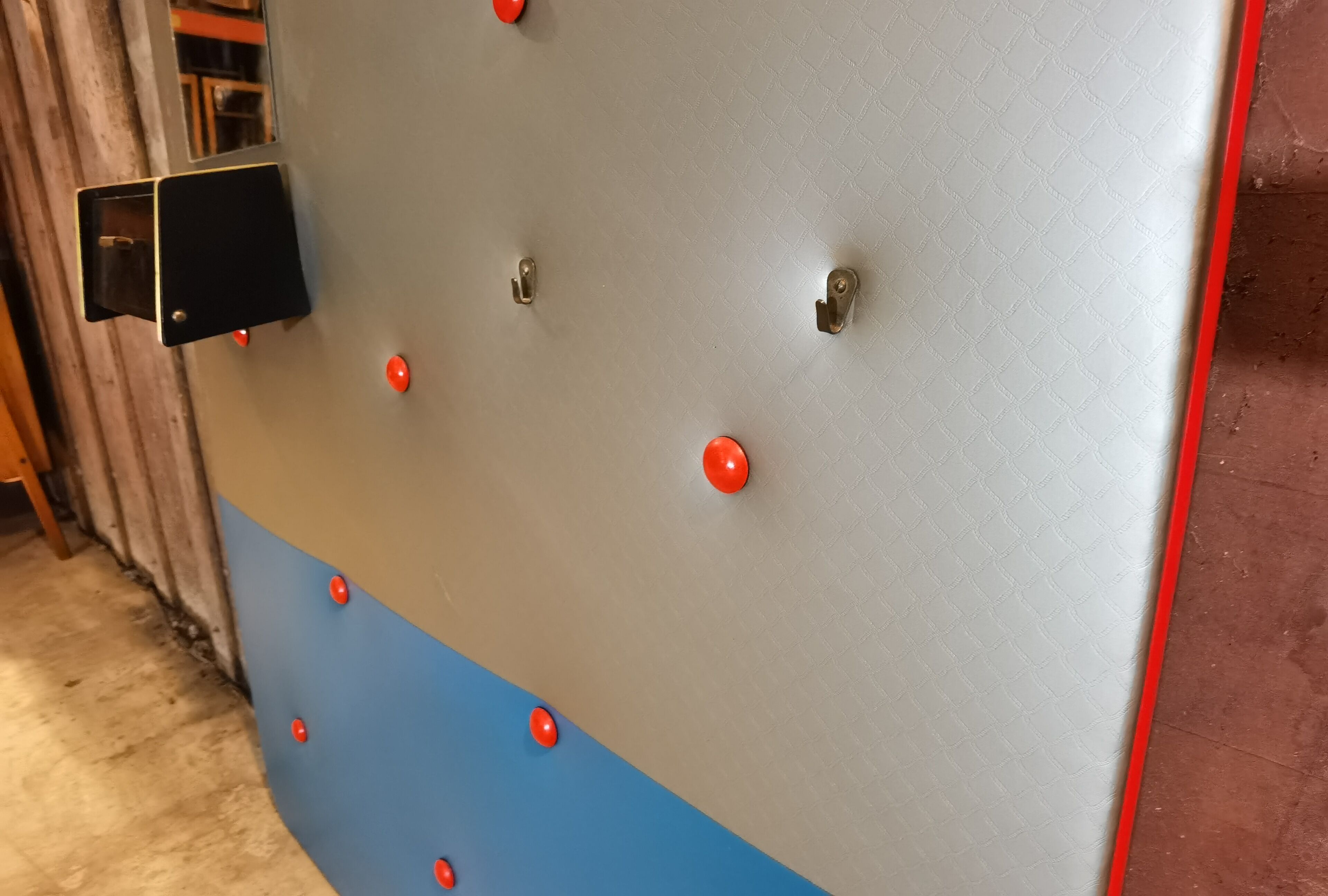 German wall coat holder Plauer Holzwaren