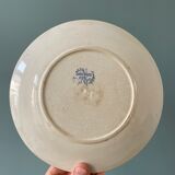 Series of 12 mismatched Terre de Fer dessert plates