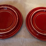 Pair of ceramic bottle coasters