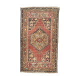 Vintage turkish oushak rug 150x87 cm carpet