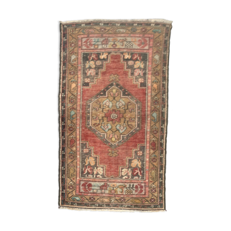 Tapis vintage turc oushak 150x87 cm tapis