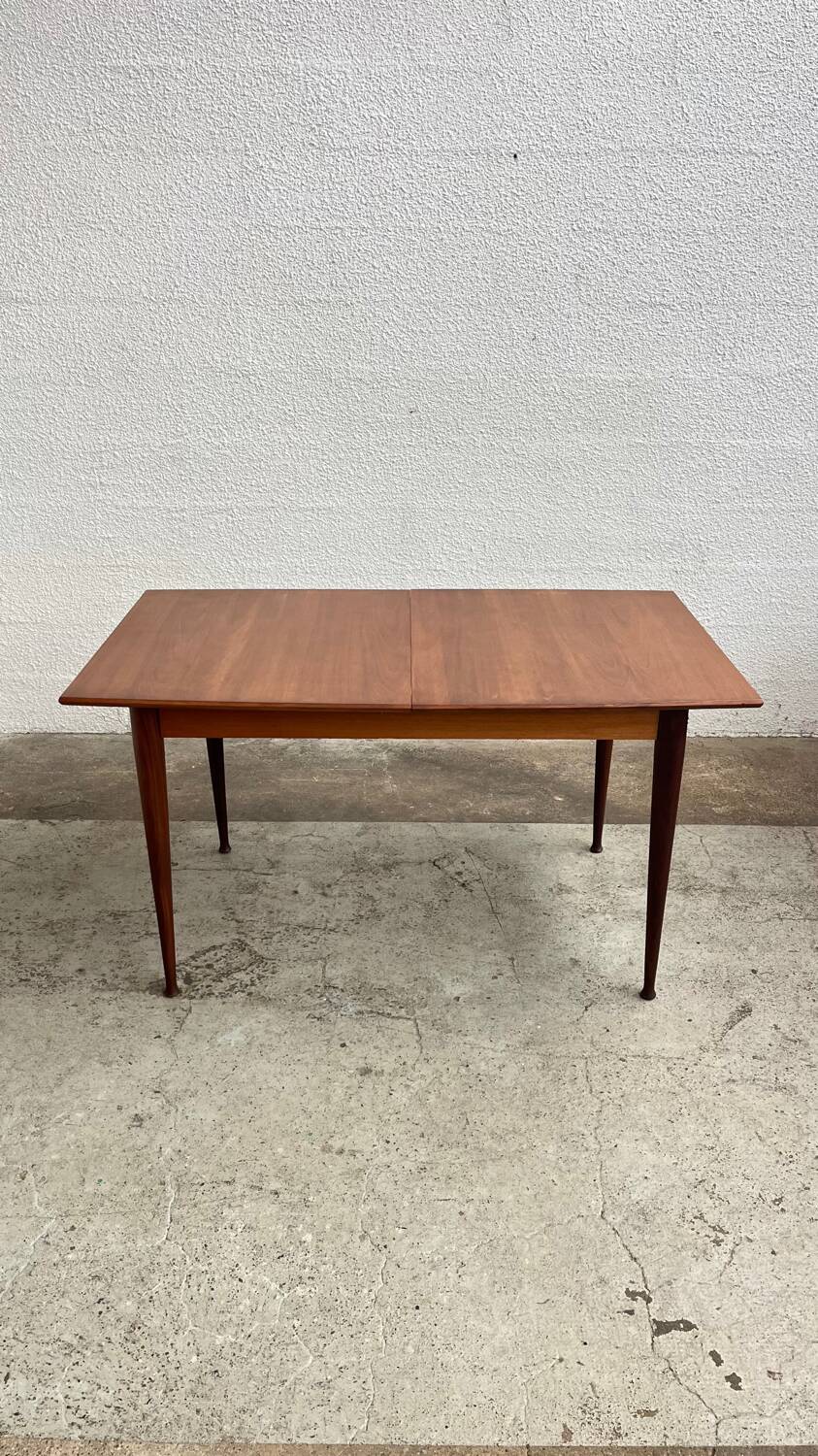 Table scandinave en teck avec rallonge