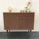 Scandinavian style teak chest of drawers