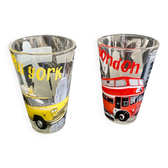 Lot de 2 verres