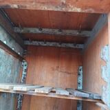 Butcher's buffet ice chest from the Art Deco period in oak