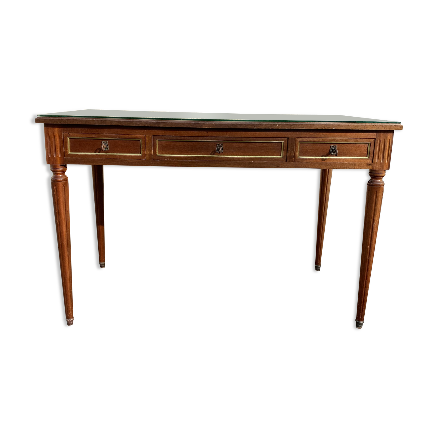 Louis XVI style desk with are armchair