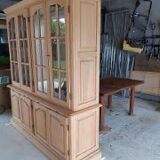 Solid cherry bookcase