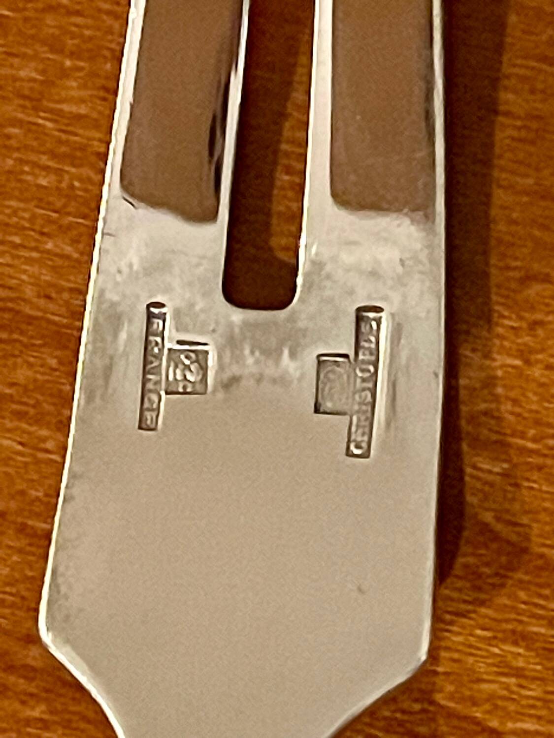 Christofle ribbons 6 snail forks excellent condition