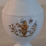 Apothecary pot "vervain" in faience of moustiers