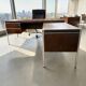 XL vintage executive desk / EFAC corner desk