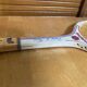 Vintage wooden tennis racket gauthier france team