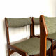 Lot of 4 1960s Scandinavian style chairs.