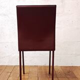 Vintage leather dining chair