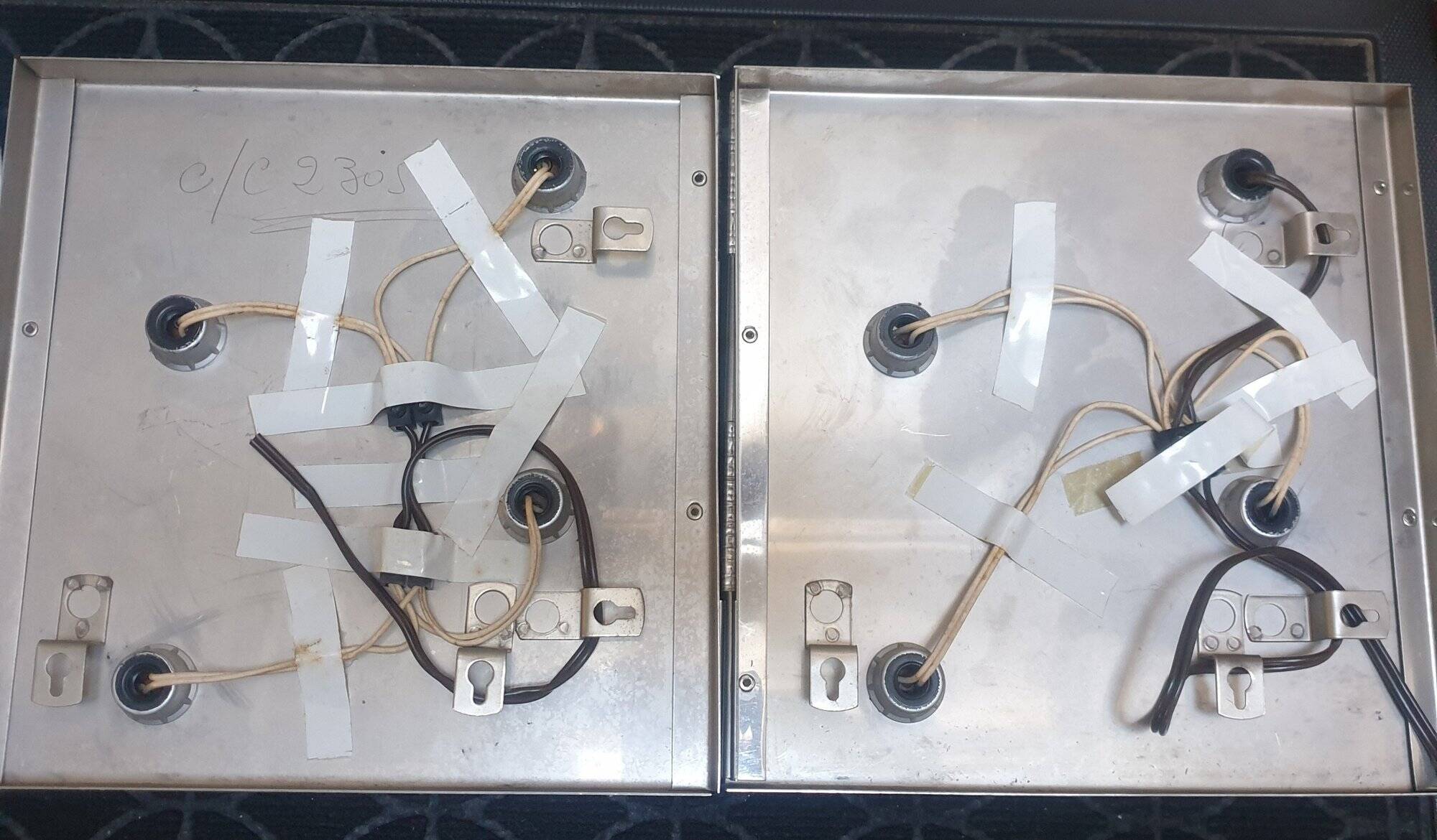 Pair of wall sconces. Goffredo Reggiani. Vintage 1970s