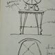 Four Gilbert Poillerat chairs