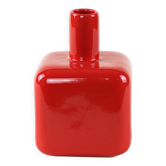 Vase en céramique rouge, design allemand, années 1990, fabriqué par ASA Selection