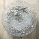 Large round ceiling light with 2 sockets