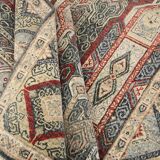 Handmade Traditional Indian Area Rug Fine Oriental Wool Carpet- 122x187cm