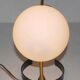 Lampe ou applique métal et opaline design années 50's